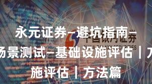 永元证券—避坑指南—关键场景测试—基础设施评估｜方法篇