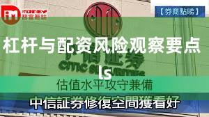 杠杆与配资风险观察要点 ls