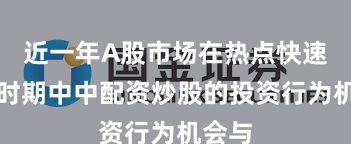 近一年A股市场在热点快速轮动时期中中配资炒股的投资行为机会与